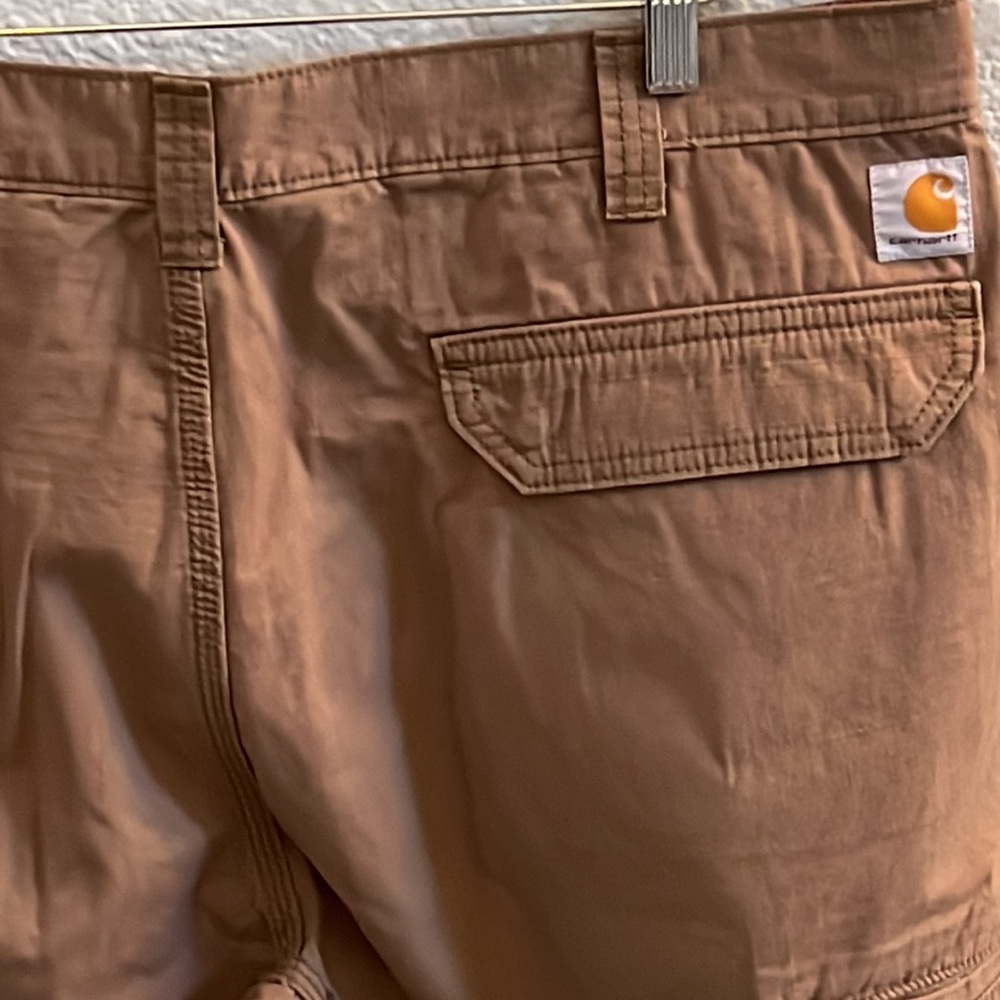 Carhartt Men Khaki Chino Brown Pants - Picture 7 of 9